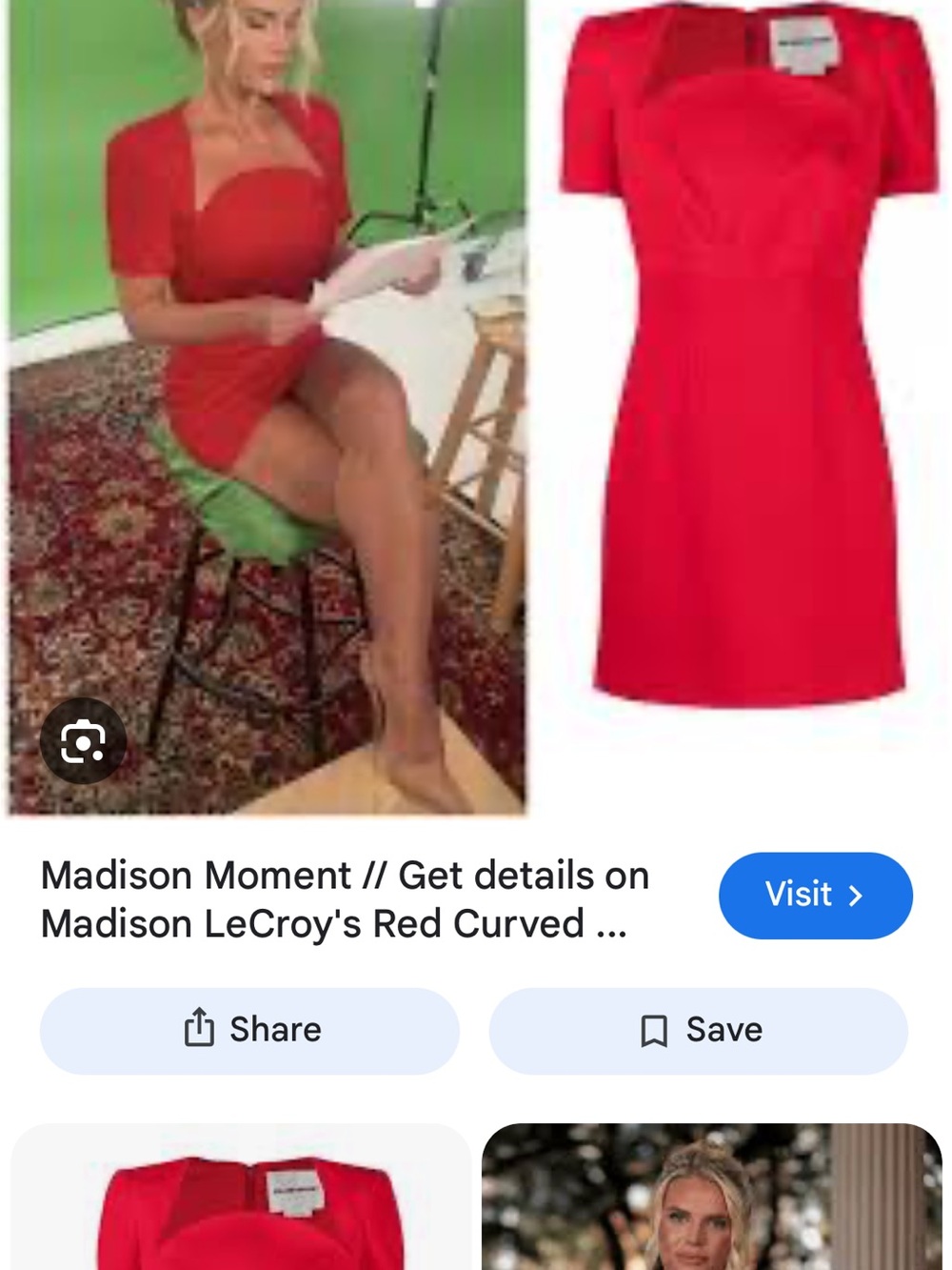 Roland Mouret NWOT RARE Red Short-Sleeve Mini Dress